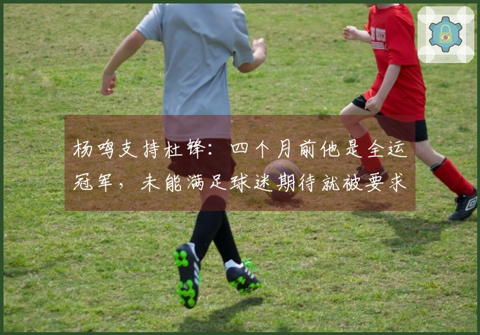 杨鸣支持杜锋：四个月前他是全运冠军，未能满足球迷期待就被要求辞职